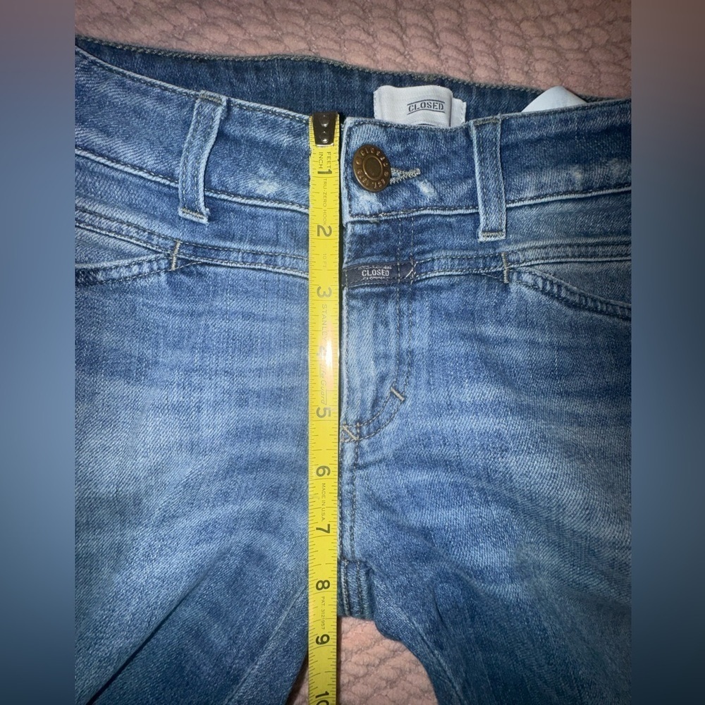 CLOSED Candiani Italian Denim Slim Jeans – Size 27 – Made in Italy - Picture 4 of 12